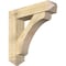 Ekena Millwork Legacy Arts and Crafts Rough Sawn Bracket w/ Offset Brace, Douglas Fir, 8"W x 34"D x 34"H BKT0806X34X34LEC03RDF - alternate 1